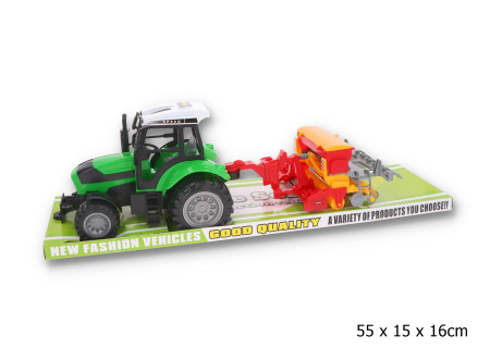 Traktor 666-161B z maszyną rolniczą 415871, 039519, 446391, 112044