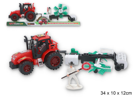 Traktor z maszyną rolniczą 24400, 530431, 903628, 870548